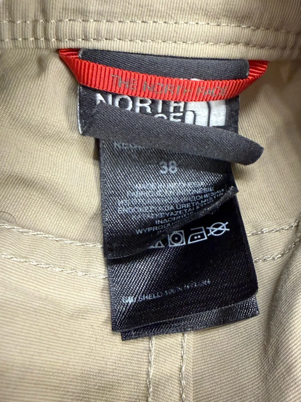 The North Face Men's Beige Hiking Utility Shorts Size 38